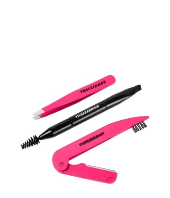 Набор для бровей Tweezerman Mini Brow Rescue Kit, 3 инструмента