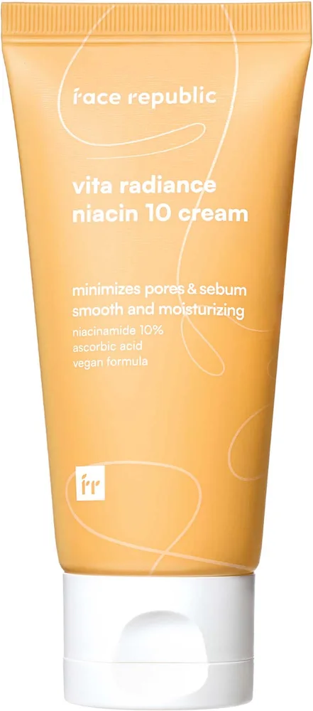 Крем для лица Face Republic Vita Radiance Niacin Cream с ниацинамидом 10%, увлажняющий, 50 мл