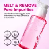 Гидрофильное масло Face Republic Blooming Rose Pore Cleansing Oil очищающее поры, 150 мл — фото 3