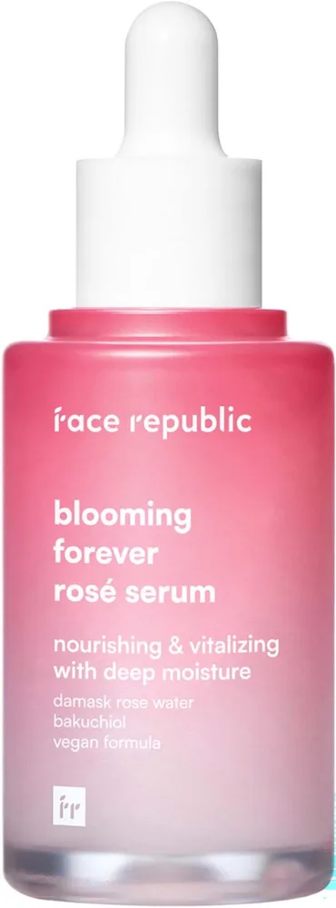 Сыворотка для лица Face Republic Blooming Forever Rose Serum, увлажняющая, с бакучиолом, 45 мл