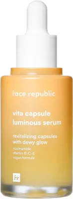 Сыворотка для лица Face Republic Vita Capsule Luminous Serum, придающая сияние, выравнивающая тон, 45 мл