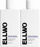 Набор: шампунь и кондиционер Ellwo Hydrate увлажняющий, для окрашенных волос, 250 мл — фото 1