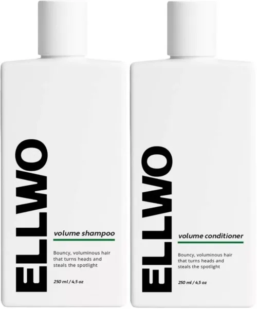 Набор: шампунь и кондиционер Ellwo Volume для объёма, для тонких волос, 250 мл