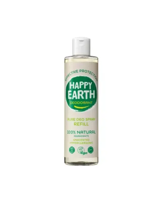 Дезодорант-спрей Happy Earth, без запаха, сменный блок, без алюминия, 300 мл