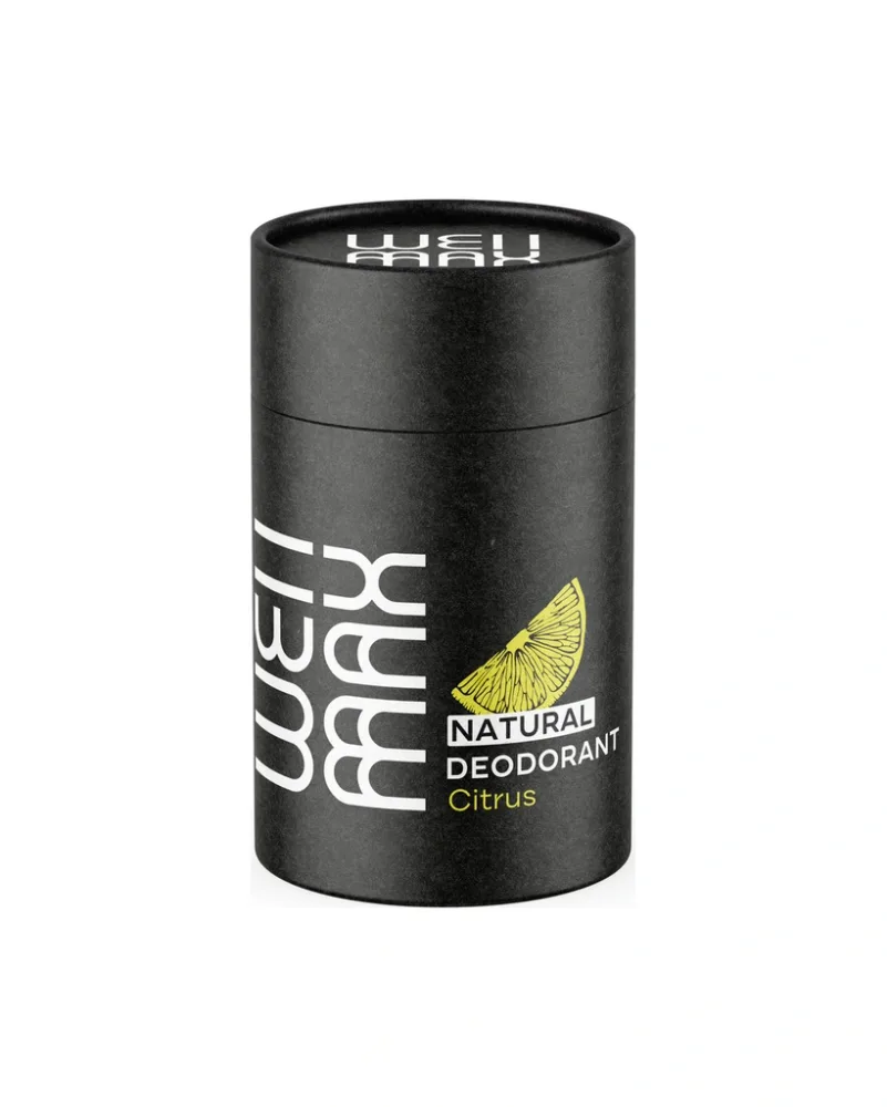 Дезодорант WellMax Natural, без спирта и соды, с травяными экстрактами, для чувствительной кожи, 50 мл