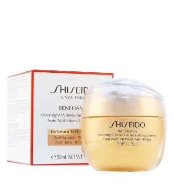 Ночной крем для лица Shiseido Benefiance Overnight Wrinkle Resisting Cream против морщин, 50 мл