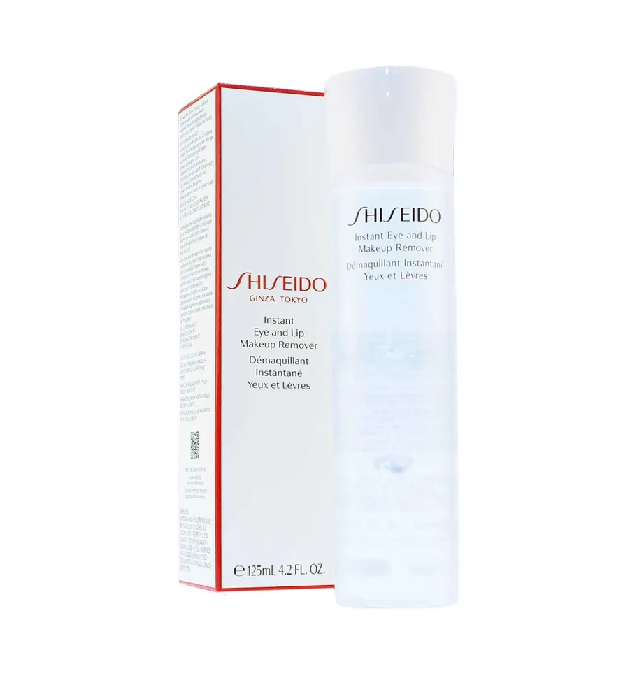 Средство для снятия макияжа с глаз и губ Shiseido Instant Eye and Lip Makeup Remover двухфазное, 125 мл