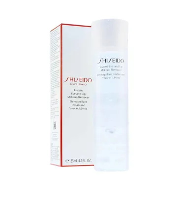 Средство для снятия макияжа с глаз и губ Shiseido Instant Eye and Lip Makeup Remover двухфазное, 125 мл