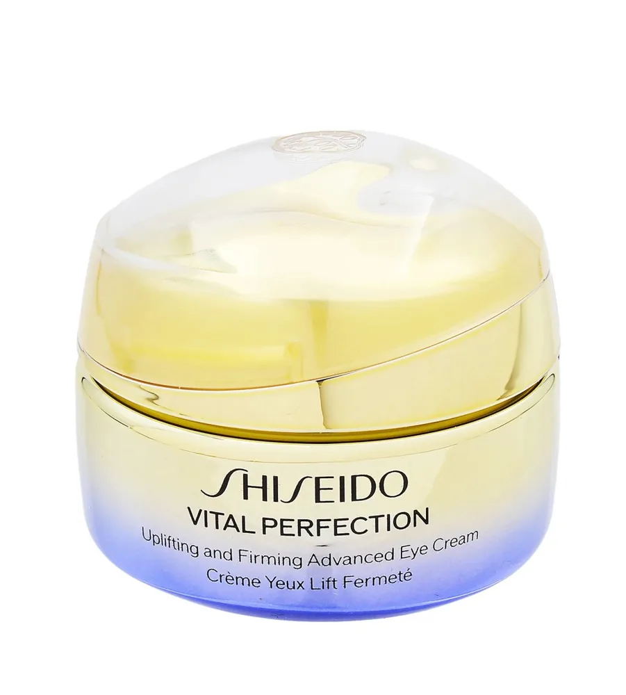 Крем для кожи вокруг глаз Shiseido Vital Perfection Uplifting & Firming Advanced Eye Cream, укрепляющий, 15 мл