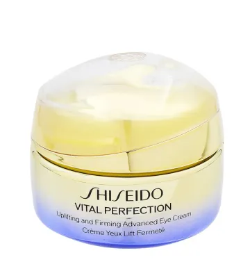Крем для кожи вокруг глаз Shiseido Vital Perfection Uplifting & Firming Advanced Eye Cream, укрепляющий, 15 мл