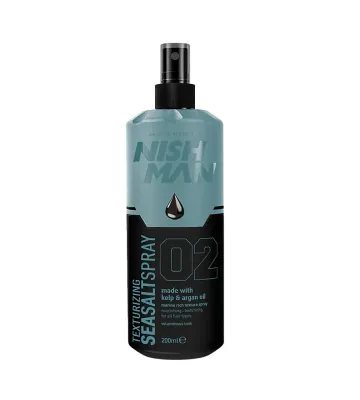 Солевой спрей Nish Man Sea Salt Spray 02 текстурирующий, для объёма, 200 мл