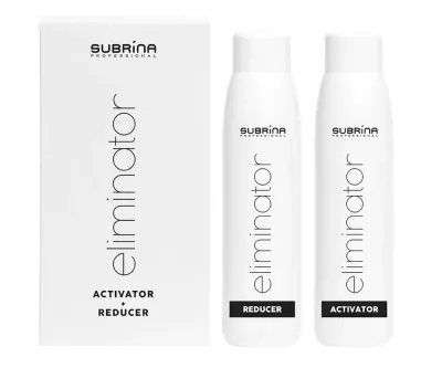 Средство для удаления краски с волос Subrina Professional Eliminator Colour Remover, 2 x 100 мл