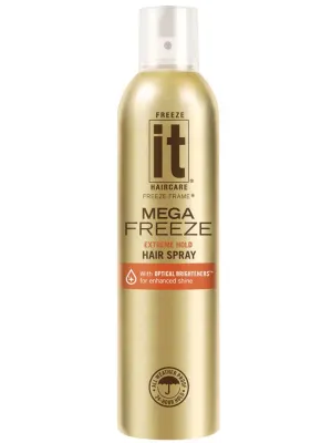Лак для волос It Haircare Freeze Mega Freeze экстремальной фиксации, быстросохнущий, 283 г