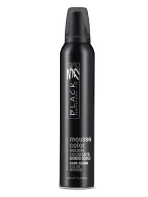 Тонирующая пена для волос Black Professional Mousse Color, фиксирующая, оттенок тёмный блонд, 200 мл