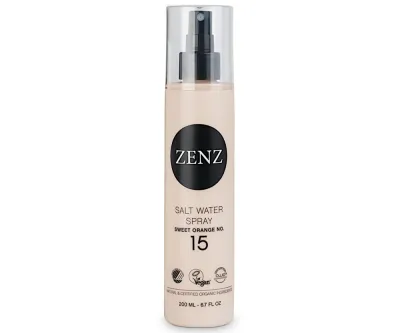 Солевой спрей Zenz Sea Salt Spray Sweet Orange No. 15 для объёма и текстуры, 200 мл