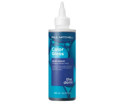 Тонер для волос Paul Mitchell The Demi Color Gloss, придаёт блеск, 190 мл, оттенок Blue Violet