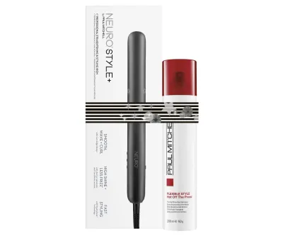 Набор Paul Mitchell Neuro Style+ Protect Duo, выпрямитель и термозащитный спрей