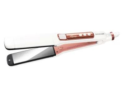 Выпрямитель для волос Sencor SHI 5600GD, титановое покрытие, перламутрово-белый с розовым