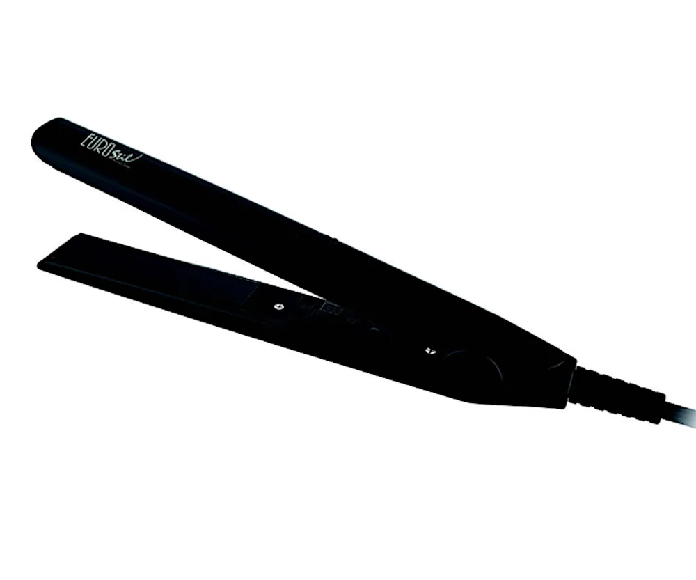 Мини-выпрямитель для волос Eurostil Professional Mini Straightener, 22 Вт, чёрный