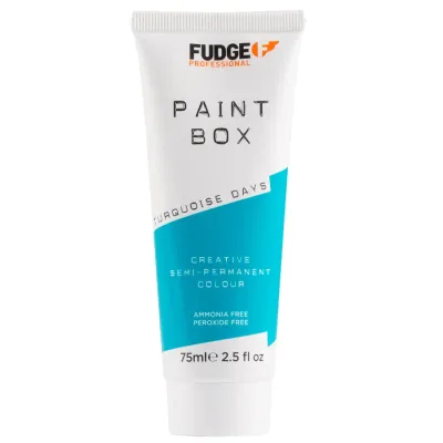 Полуперманентная краска для волос Fudge Paintbox, оттенок Turquoise Days, 75 мл