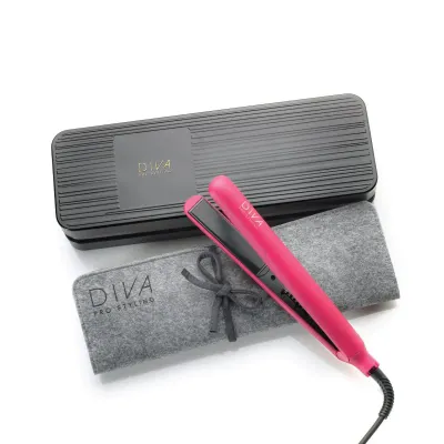 Выпрямитель для волос Diva Digital Styler Magenta PRO212, цифровой