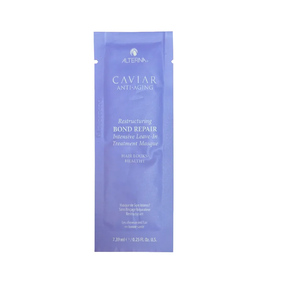 Несмываемая маска для волос Alterna Caviar Anti-Aging Restructuring Bond Repair для повреждённых волос, 7 мл