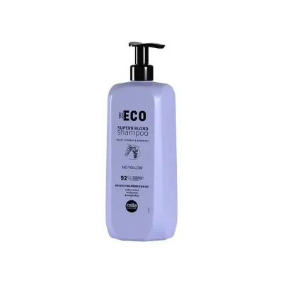 Оттеночный шампунь Mila Be Eco Superb Blonde фиолетовый, для светлых и седых волос, 900 мл