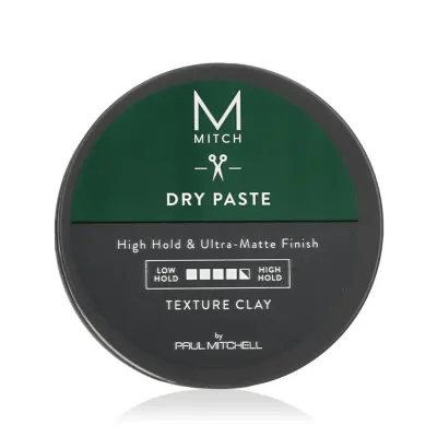 Паста-глина для волос Paul Mitchell Mitch Dry Paste Texture Clay сильной фиксации, матовая, 85 г