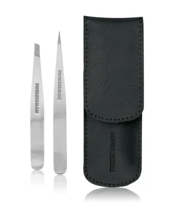 Набор пинцетов для бровей Tweezerman Retail Collection Black Case