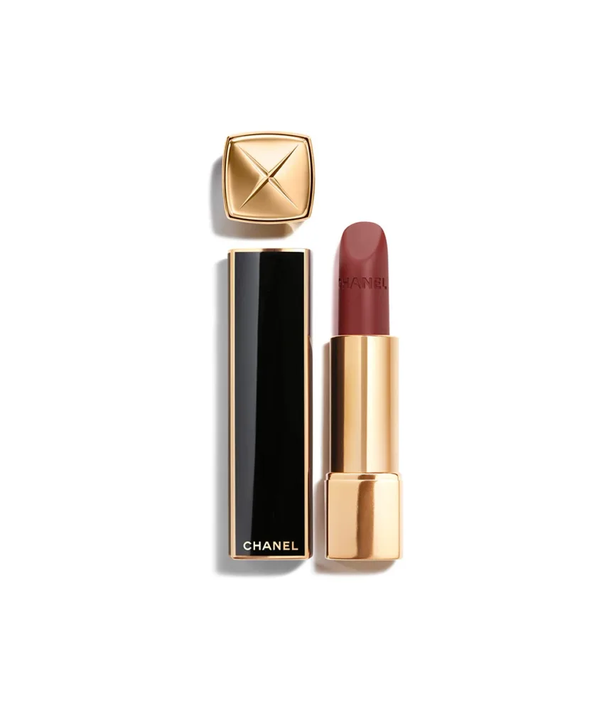 Матовая помада Chanel Rouge Allure Velvet, лимитированная коллекция, оттенок 489 - TOI ET MOI