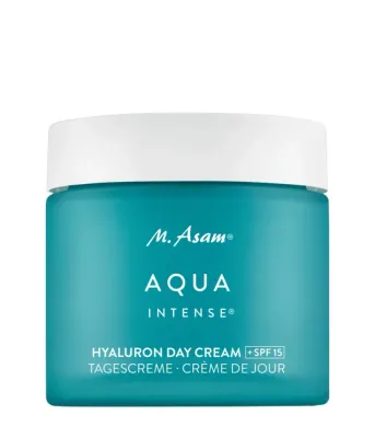 Дневной крем для лица M. Asam Aqua Intense Hyaluron увлажняющий, SPF 15, для чувствительной кожи, 50 мл