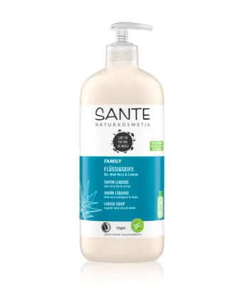 Жидкое мыло Sante Family Aloe & Limone, алоэ и лимон, 500 мл