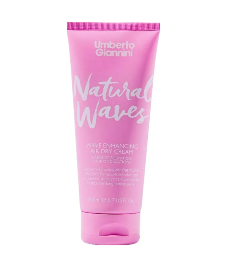 Несмываемый крем-кондиционер Umberto Giannini Dreamy Waves Air Dry Cream против пушения, для волнистых волос, 200 мл
