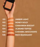Бронзирующая пудра Mesauda Milano Bronze Venus, матовая, оттенок Amber Light, 10 г — фото 6