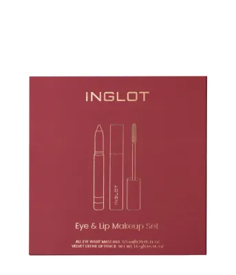 Набор для губ и глаз Inglot Eye & Lip Makeup Set