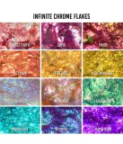 Тени для век Danessa Myricks Beauty Infinite Chrome Flakes мультихромный гель, оттенок Hot Lava, 3,8 г — фото 3