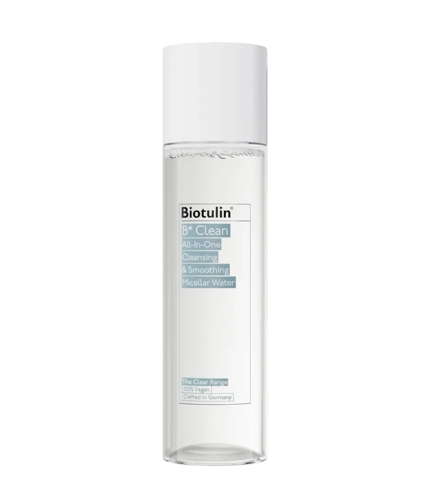 Мицеллярная вода Biotulin B*Clean Micellar Cleansing Water увлажняющая, против морщин, 200 мл