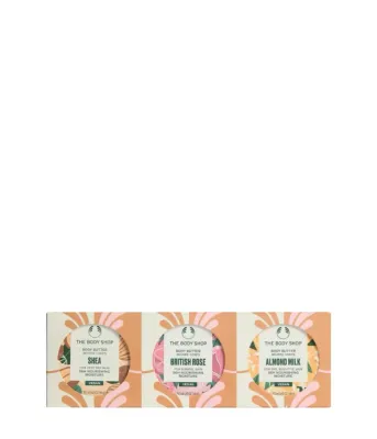 Набор баттеров для тела The Body Shop Body Butter Trio, с маслом ши