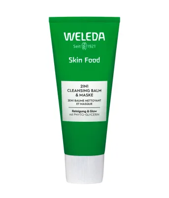 Бальзам для умывания Weleda Skin Food Cleansing Balm 2 в 1, очищающий бальзам и маска, 75 мл