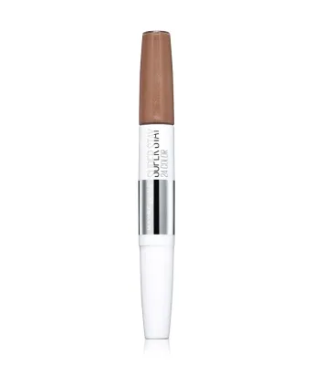 Жидкая помада Maybelline Super Stay 24H Color стойкая, с блеском, оттенок 615 - Soft Taupe