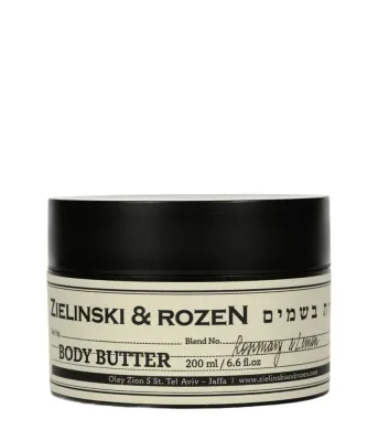 Баттер для тела Zielinski & Rozen Rosemary & Lemon, питательный, с маслом ши и жожоба, 200 мл