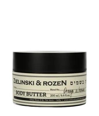 Баттер для тела Zielinski & Rozen Orange & Jasmine, питательный, с маслом ши и жожоба, 200 мл