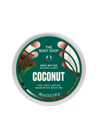 Баттер для тела The Body Shop Coconut, с кокосовым маслом, для сухой кожи, 200 мл