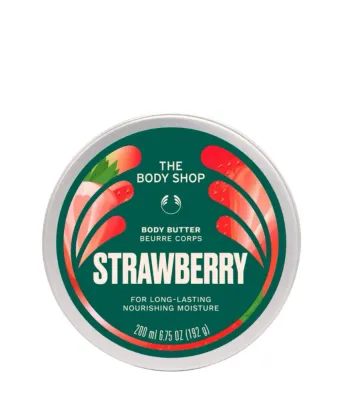 Баттер для тела The Body Shop Strawberry, клубника, для нормальной кожи, 200 мл