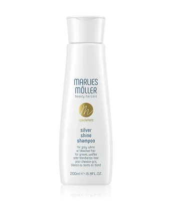 Оттеночный шампунь Marlies Moller Specialists Silver Shine для блеска, для седых и осветлённых волос, 200 мл