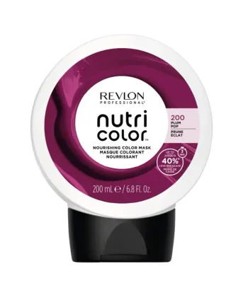 Тонирующая маска для волос Revlon Professional Nutri Color, с уходом, оттенок 200, 200 мл