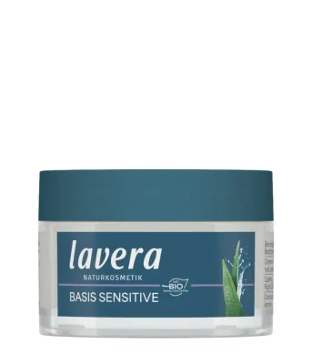 Ночной крем для лица lavera Basis Sensitiv Soothing Night Cream успокаивающий, для чувствительной кожи, 50 мл