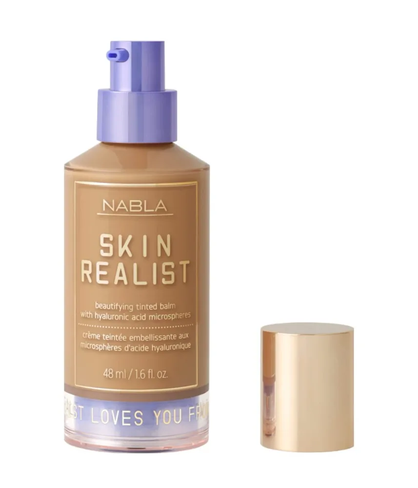 Тонирующий крем для лица Nabla Skin Realist с гиалуроновой кислотой, тон 3.5 Medium-Tan, 48 мл
