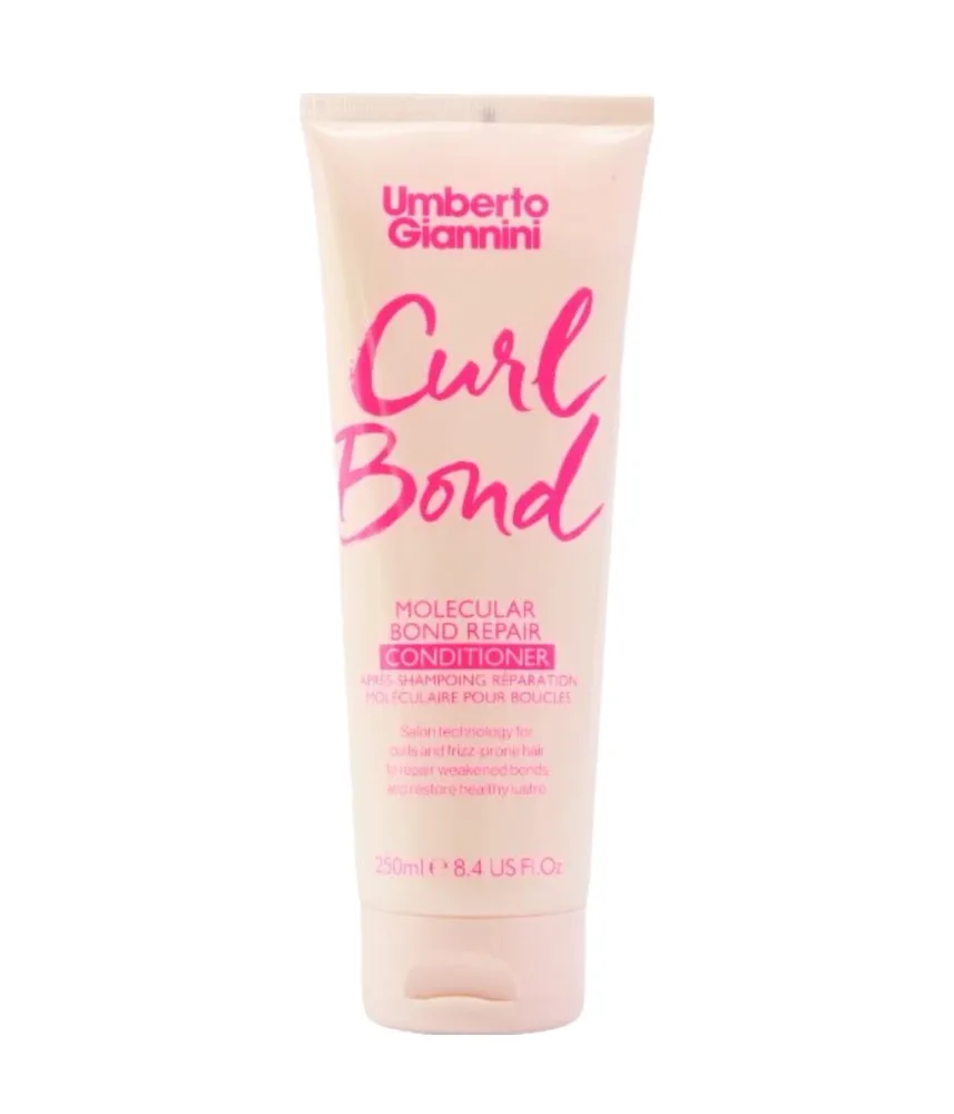 Кондиционер для волос Umberto Giannini Curl Bond восстанавливающий, против пушения, для вьющихся волос, 250 мл