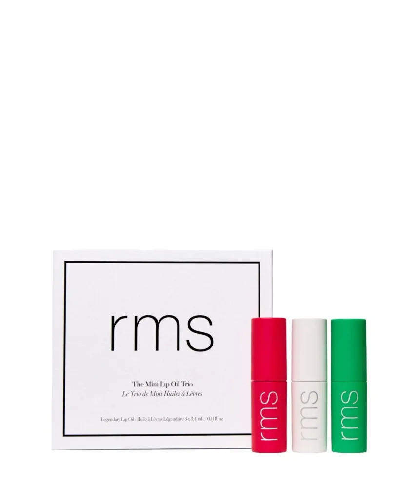 Набор для губ RMS Beauty The Mini Lip Oil Trio, 3 мини-масла для губ